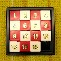 Shuffle puzzle learning process